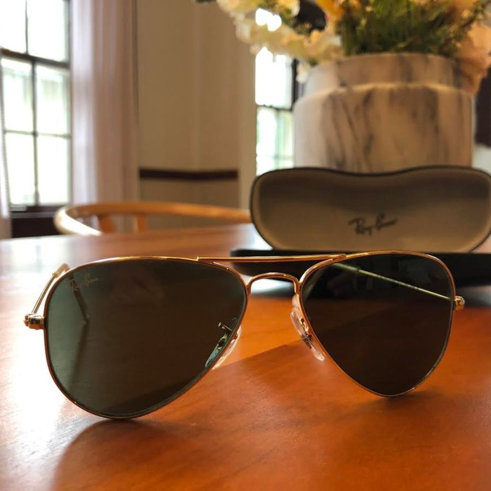 Ray Ban 3044 Aviator Small Gold